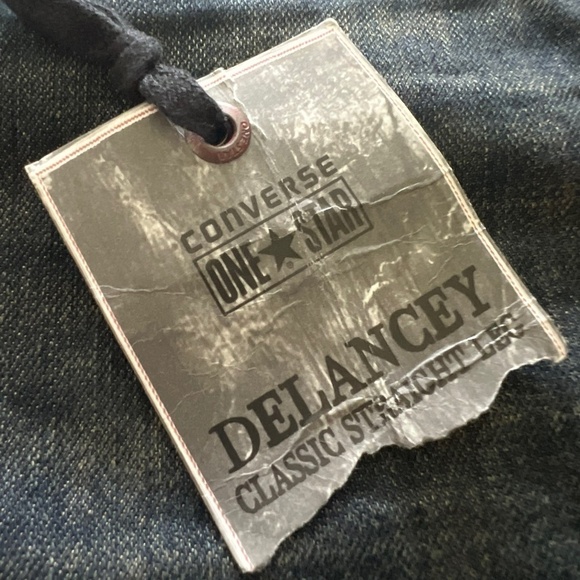 NWT Converse One Star Delancey Straight Leg Women's Jeans Size 26 - Picture 4 of 10